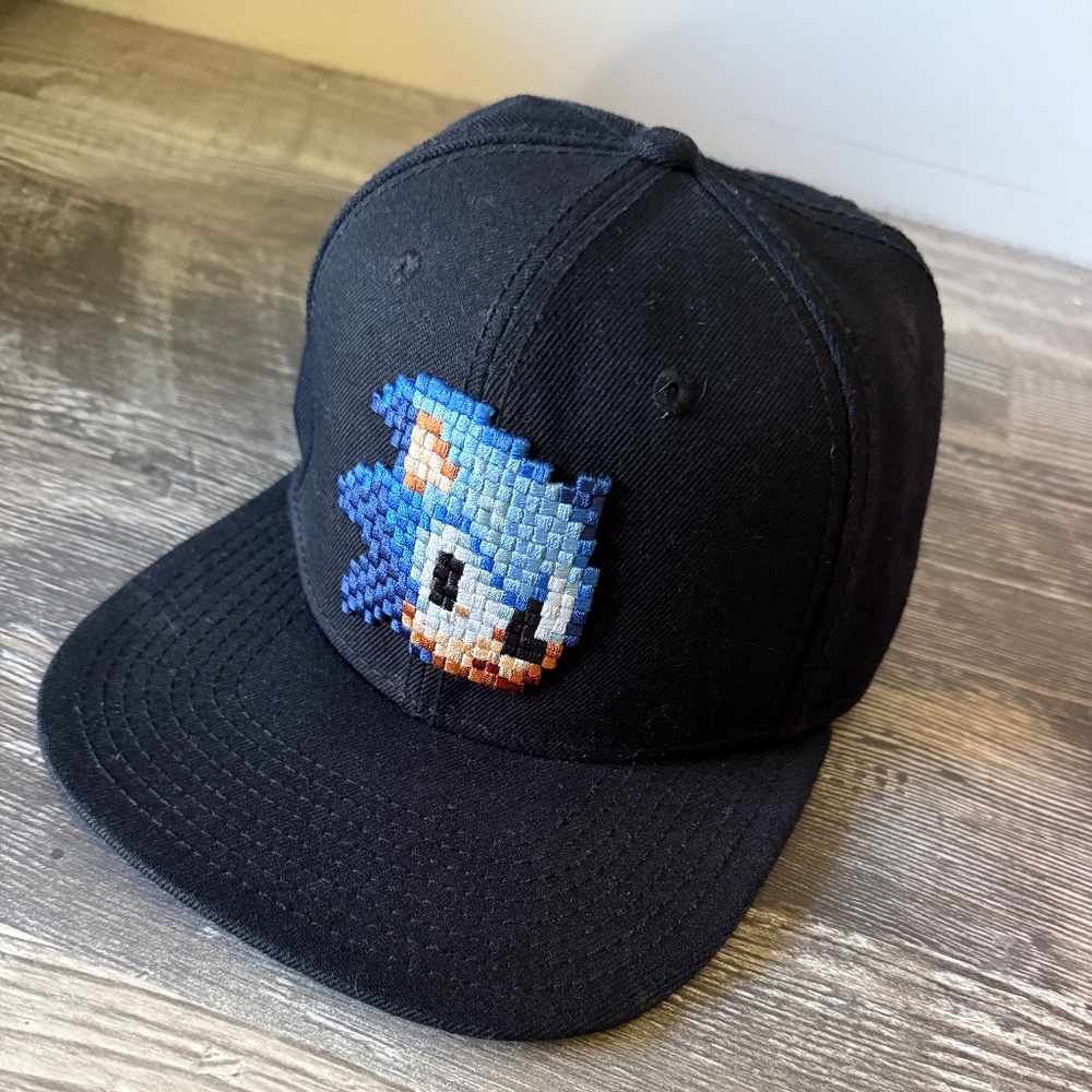 Sonic the Hedgehog Pixelated Snapback Hat
